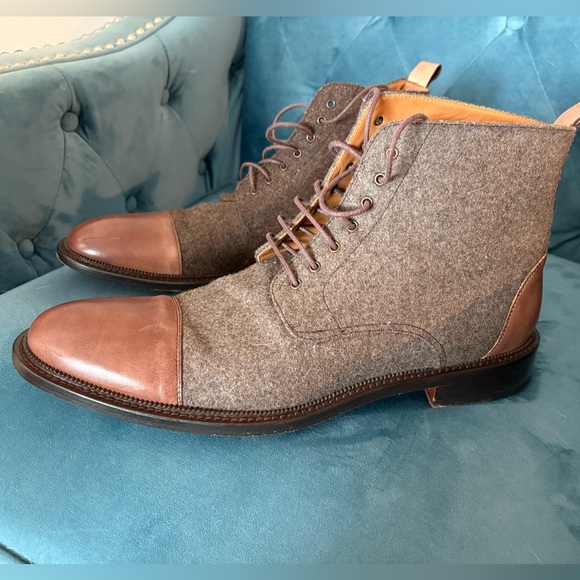 Taft Brown and Gray Chukka Boots size 12 main image 6